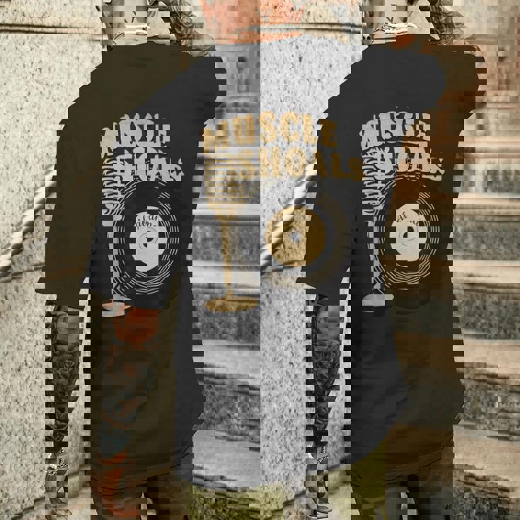 Musclehoals アラバマビンテージスタイル メンズTシャツ バックプリント 彼への贈り物