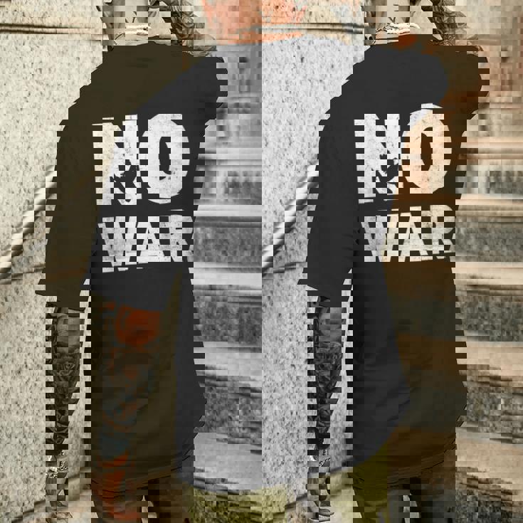 No War Peace No War No WarNo War メンズTシャツ バックプリント 彼への贈り物