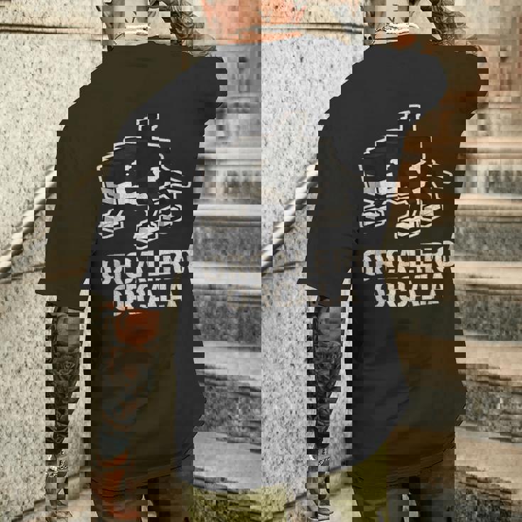 Orcalero Orcala 面白いイタリアンブレインロットスラングゲームミーム メンズTシャツ バックプリント 彼への贈り物