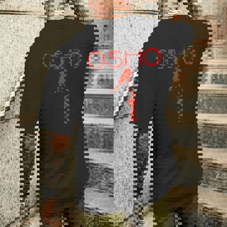 Osho Bhagwan メンズTシャツ バックプリント 彼への贈り物