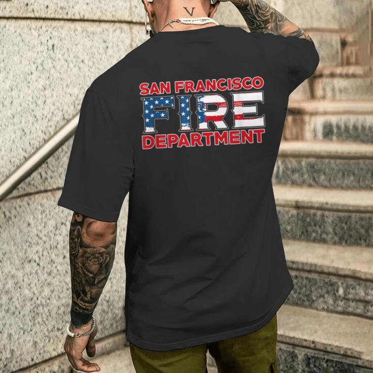 Pompiers Dean Francisco Californie T-shirt imprimé au dos Cadeaux pour lui