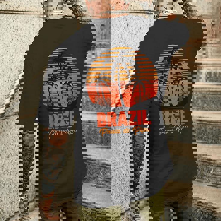 Praia De Pipa ブラジル メンズTシャツ バックプリント 彼への贈り物