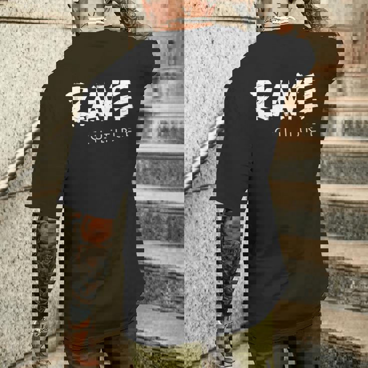 Rave Culture Techno Festival Electro 長袖tシャツ メンズTシャツ バックプリント 彼への贈り物