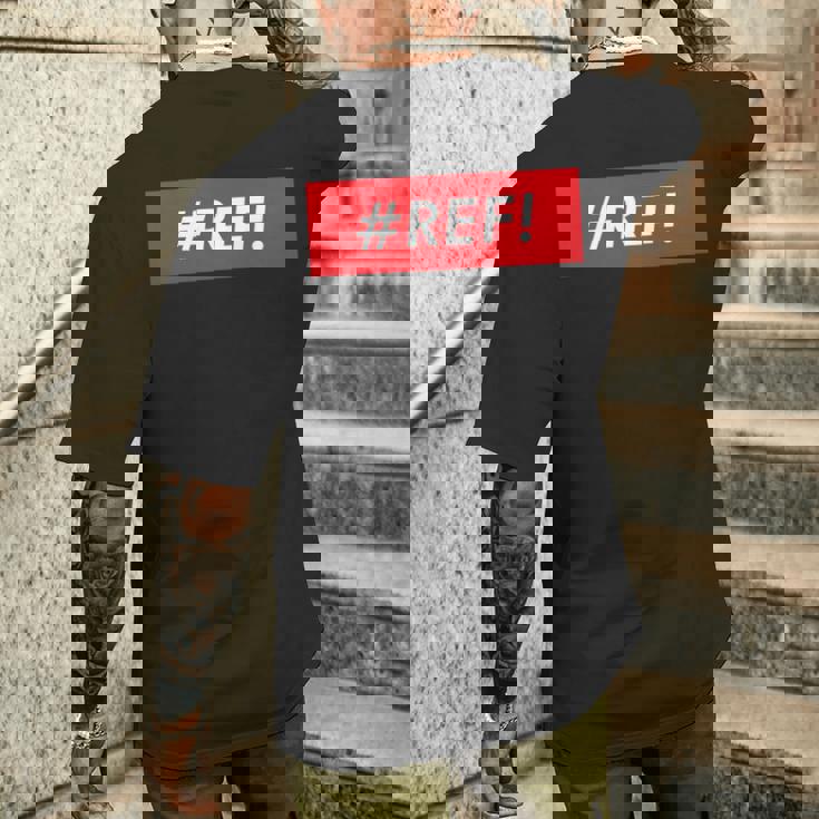 Ref Excel参照エラーミーム 長袖tシャツ メンズTシャツ バックプリント 彼への贈り物