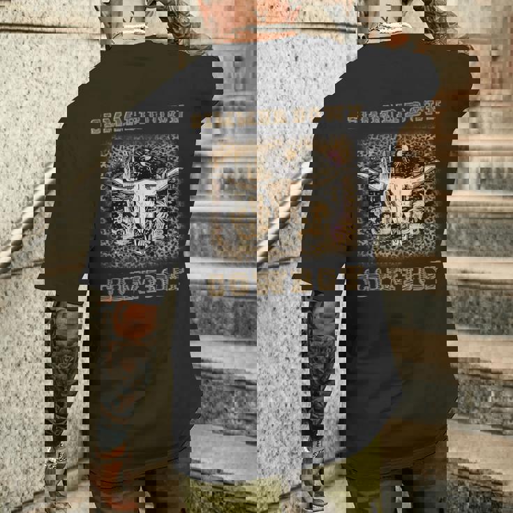 Simmer Down カウボーイウエスタンウェア メンズTシャツ バックプリント 彼への贈り物