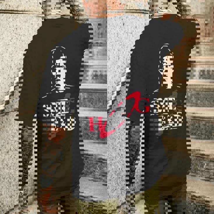 Smegヘッドレッドドワーフ メンズTシャツ バックプリント 彼への贈り物