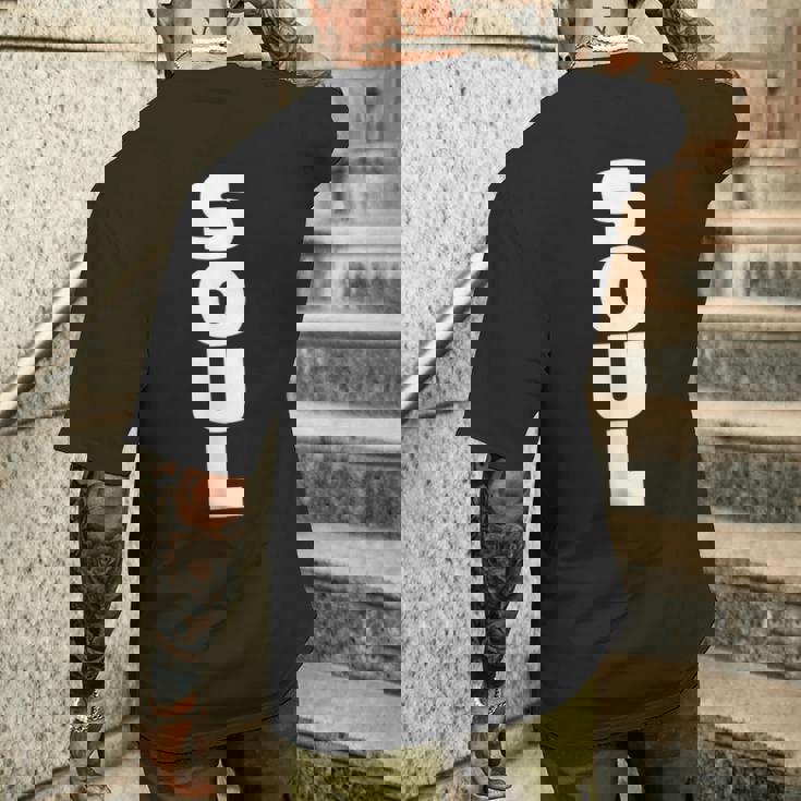 Soul Music Deepoulful House Music Dance トップ メンズTシャツ バックプリント 彼への贈り物