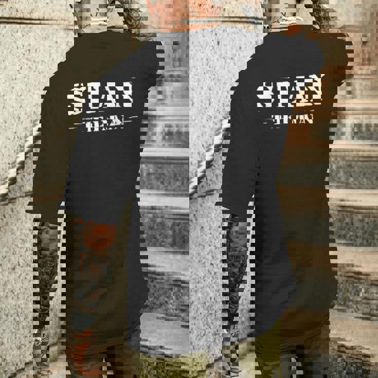 Stan The Man ギフトネームtシャツ メンズTシャツ バックプリント 彼への贈り物