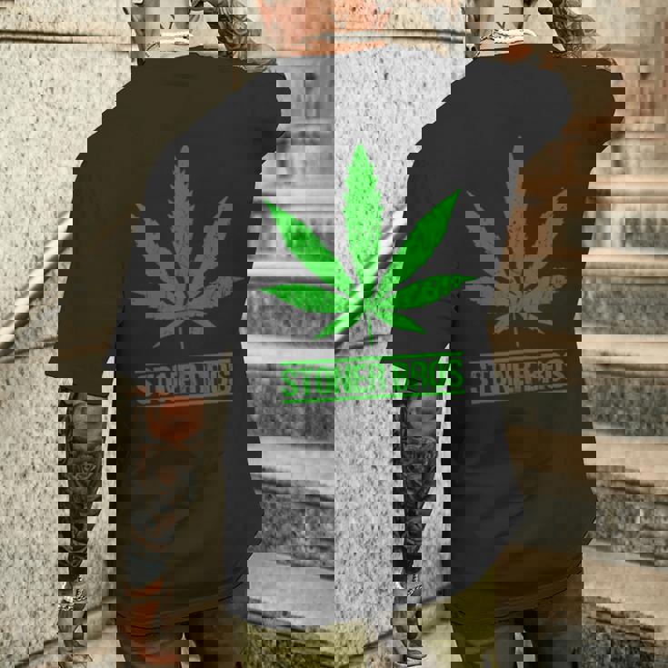 Stoner Bros マリファナ Cannabis Weed メンズTシャツ バックプリント 彼への贈り物