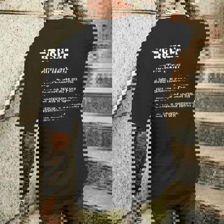 Tatsuya 達也 メンズTシャツ バックプリント 彼への贈り物