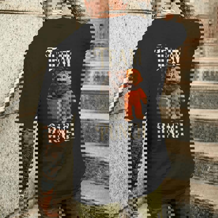 Team Punch Japan ベビーモンキーパンチ メンズTシャツ バックプリント 彼への贈り物