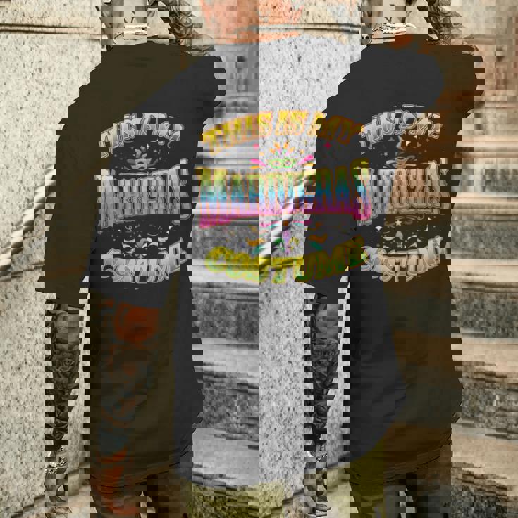 This Is My Mardi Gras 面白いコスチュームパーティーギフト 長袖tシャツ メンズTシャツ バックプリント 彼への贈り物