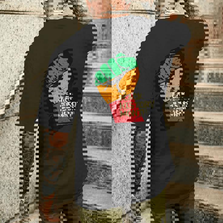 History Month One Love メンズTシャツ バックプリント 彼への贈り物