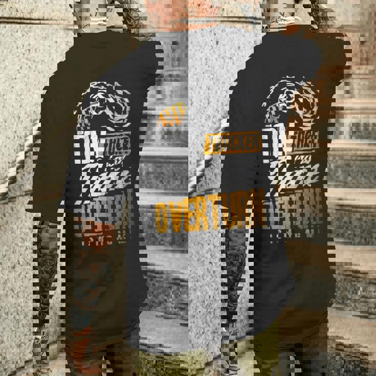 Tow Trucker Is My Name Overturn Is My Game Driver Wrecker 長袖tシャツ メンズTシャツ バックプリント 彼への贈り物