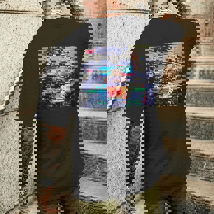 Trendy Formula One Kitty Poster メンズTシャツ バックプリント 彼への贈り物