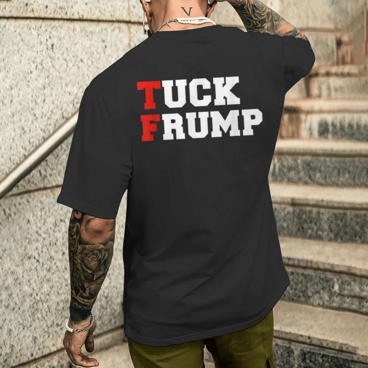 Tuck Frump 面白い反ドナルド・トランプドナルド・トランプ メンズTシャツ バックプリント 彼への贈り物