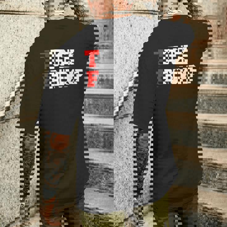 Tuck Frump 面白い反ドナルド・トランプドナルド・トランプ メンズTシャツ バックプリント 彼への贈り物