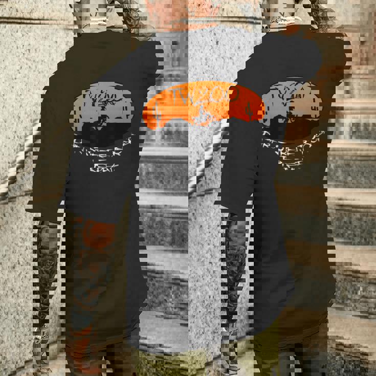 Tw200 トレイルウェイ エンデューロ オフロードロック メンズTシャツ バックプリント 彼への贈り物