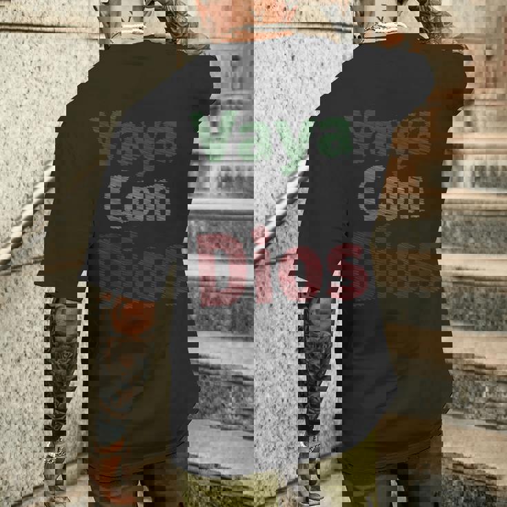 Vaya Con Dios Go With God Walk With Godインスピレーションtシャツ メンズTシャツ バックプリント 彼への贈り物