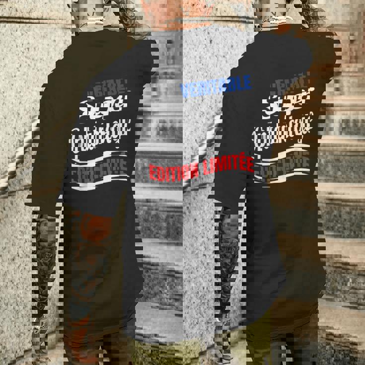 Véritableuper Ophtalmologue Homme Humour Ophtalmo T-shirt imprimé au dos Cadeaux pour lui