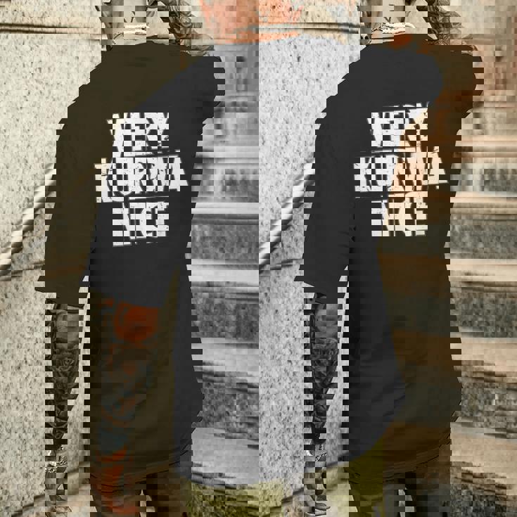 Very Kurwa Nice Poland Polska Polskieery Nice メンズTシャツ バックプリント 彼への贈り物