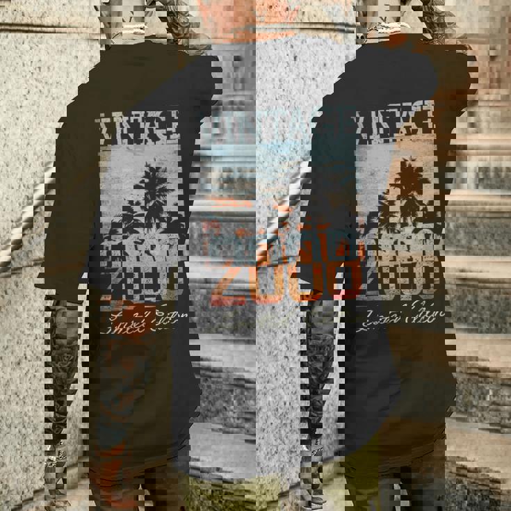 Vintage 2008 Limited Edition 18Th Birthday 18 Year Old メンズTシャツ バックプリント 彼への贈り物