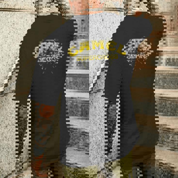 Vintageport Lover Quote Camel upercross レトロ メンズTシャツ バックプリント 彼への贈り物