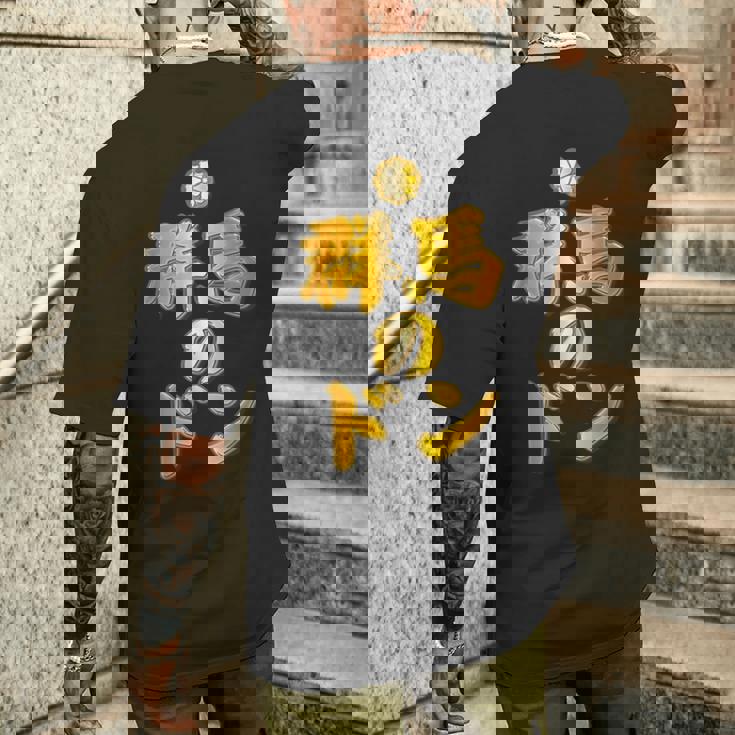 【フェイクプリント】群馬のドン【ゴールドプレート風 文字】金 首領 Jimo-T ジモティ 地元愛 面白い メンズTシャツ バックプリント 彼への贈り物