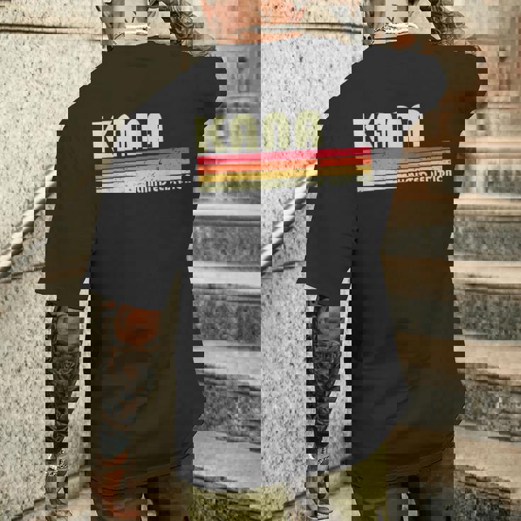 【佳奈 かな カナ】名前 名字 家族お揃い ギャグ ネタ ウケ狙い 贈り物 ギフト 面白い おもしろ メンズTシャツ バックプリント 彼への贈り物