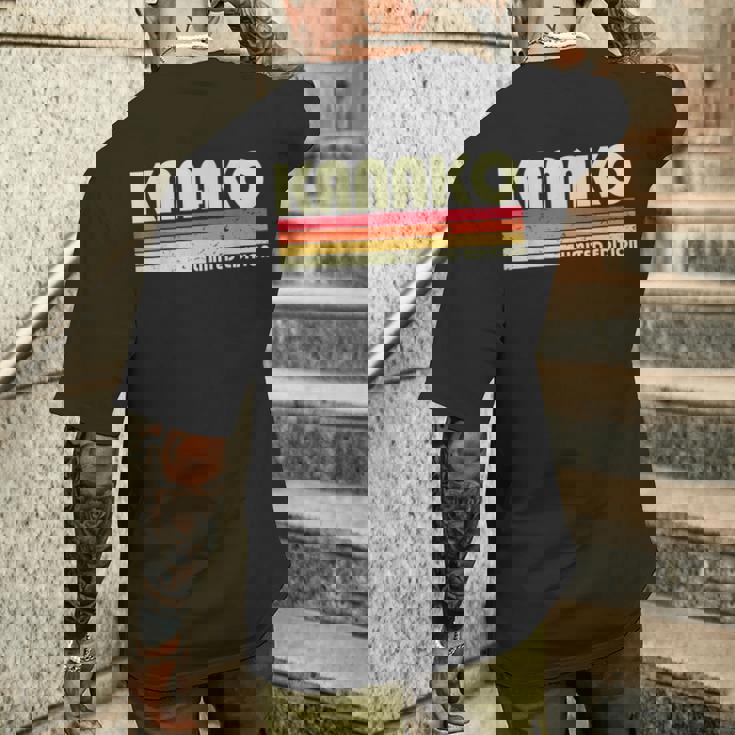 【佳菜子 かなこ カナコ】名前 名字 家族お揃い ギャグ ネタ ウケ狙い 贈り物 ギフト 面白い おもしろ メンズTシャツ バックプリント 彼への贈り物