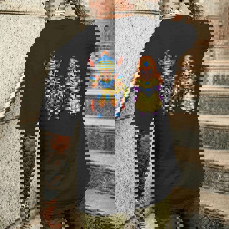 【公式】Hd-2D版『ドラゴンクエストi』キャラクタードット 長袖tシャツ メンズTシャツ バックプリント 彼への贈り物