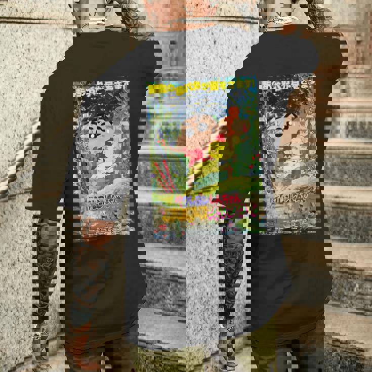 【映画】クレヨンしんちゃん 嵐を呼ぶジャングル メンズTシャツ バックプリント 彼への贈り物