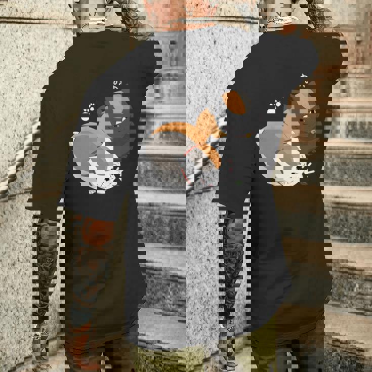 おもしろ猫ニャンコ先生 長袖tシャツ メンズTシャツ バックプリント 彼への贈り物