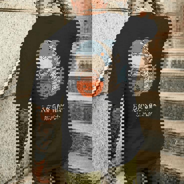 かわいいサメ ミイラ ハロウィン メンズ レディース キッズ おもしろサメ メンズTシャツ バックプリント 彼への贈り物