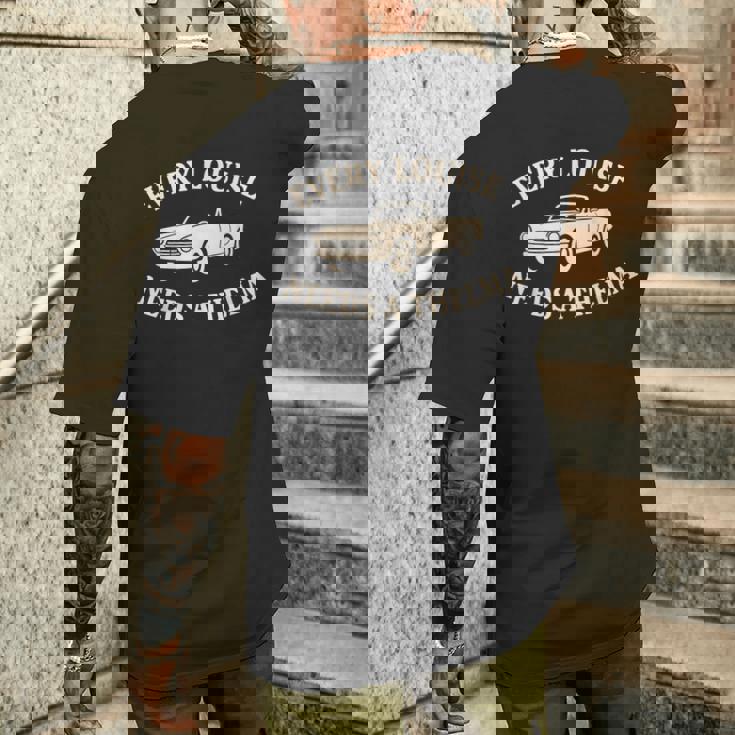 すべてのルイーズにはテルマの親友が必要 メンズTシャツ バックプリント 彼への贈り物