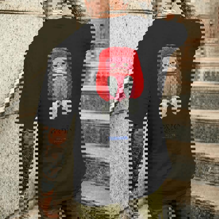 ぬいぐるみシリーズ ピグモン 長袖tシャツ メンズTシャツ バックプリント 彼への贈り物