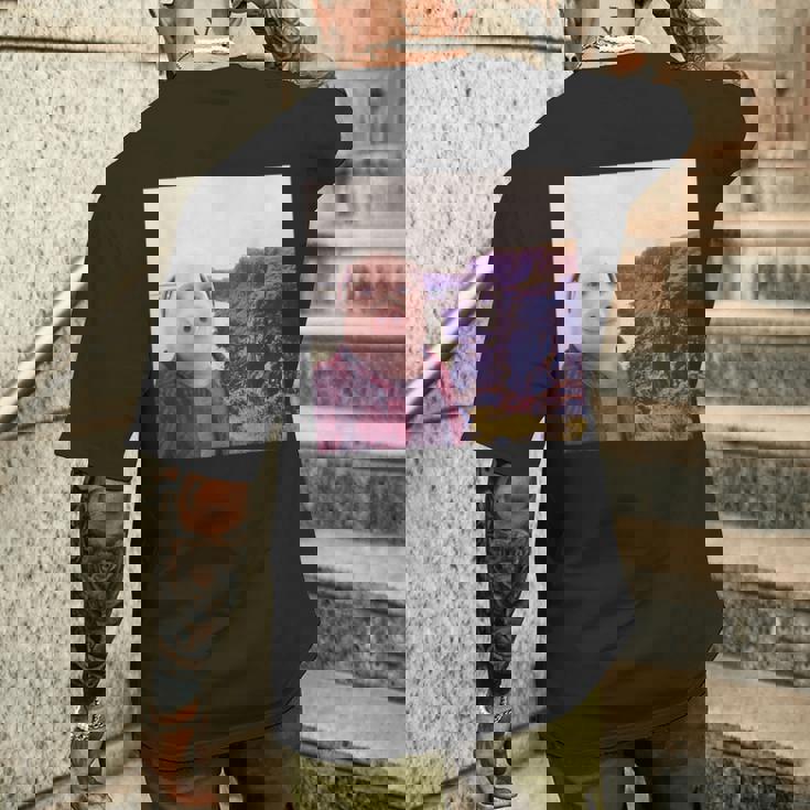 アイ・ハート・ジョン・ポーク・ファニー・ジェンツ・ミーム メンズTシャツ バックプリント 彼への贈り物