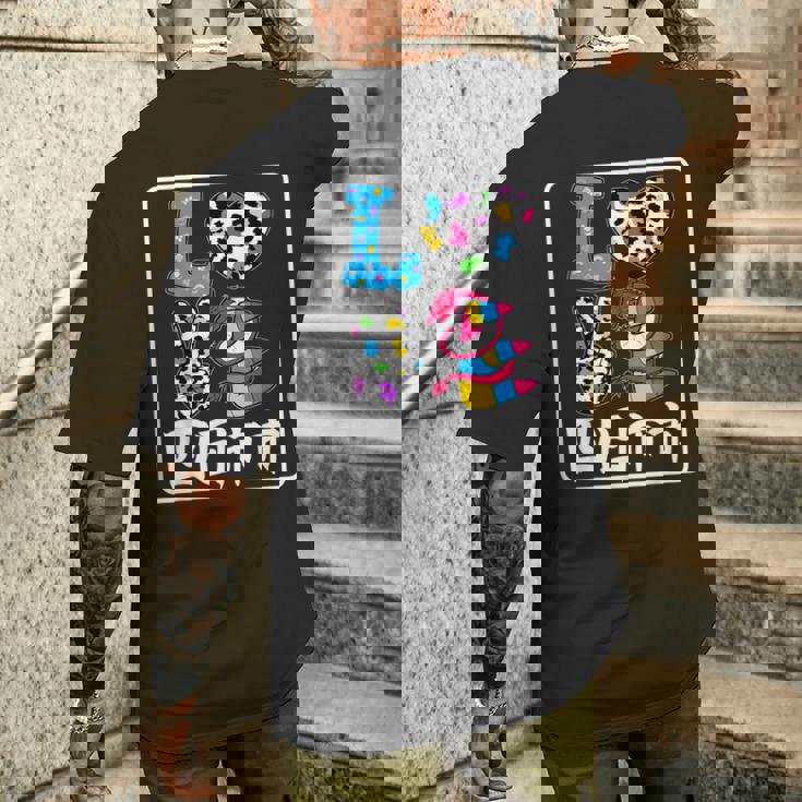 アイ・ラブ・四日市市 I Love 四日市市 私は愛してる四日市市 メンズTシャツ バックプリント 彼への贈り物