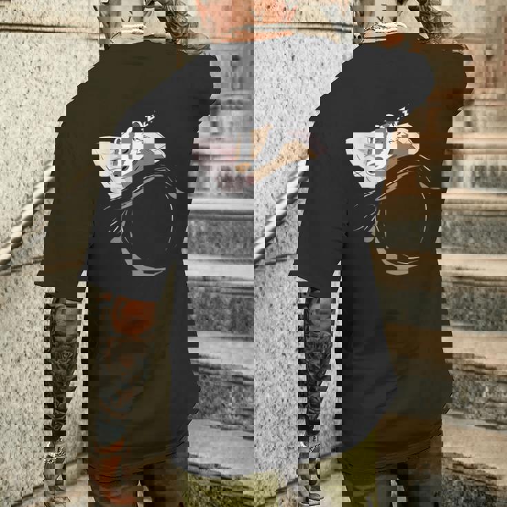 アナグマ 寝る動物 パジャマ お昼寝pj ギフト アナグマ メンズTシャツ バックプリント 彼への贈り物