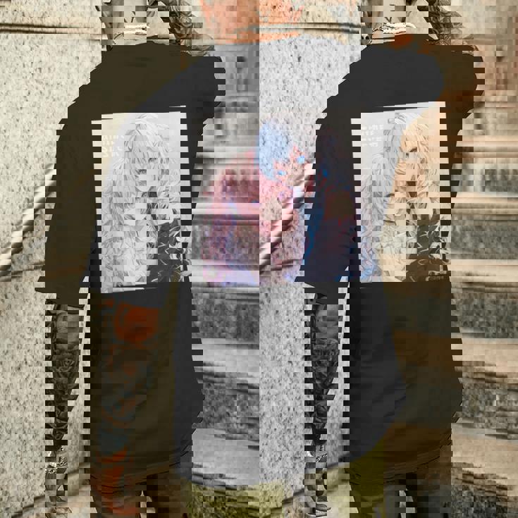 アニメ少女 姉オタク 長袖tシャツ メンズTシャツ バックプリント 彼への贈り物