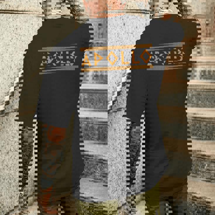 アポロン 古代ギリシャの神 ギリシャ神話 メンズTシャツ バックプリント 彼への贈り物