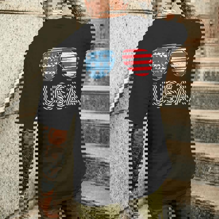 アメリカ Usa 面白いtシャツ 国旗 おもしろ メンズ 面白い 服 オリジナル おもしろグッズ ビンテージ 夏 メンズTシャツ バックプリント 彼への贈り物