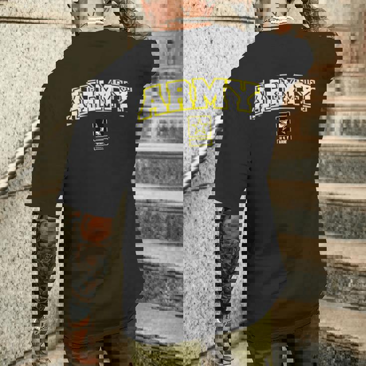 アメリカ陸軍 長袖tシャツ メンズTシャツ バックプリント 彼への贈り物