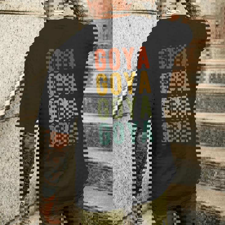 アルゼンチン・ゴーヤ市 レトロ メンズTシャツ バックプリント 彼への贈り物