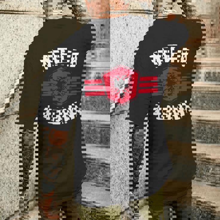 アルバニア アルバニア国旗 長袖tシャツ メンズTシャツ バックプリント 彼への贈り物