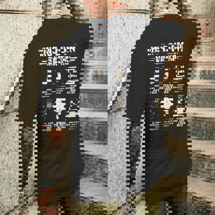 アルパカ ファンキーパー おもしろアルパカ 長袖tシャツ メンズTシャツ バックプリント 彼への贈り物