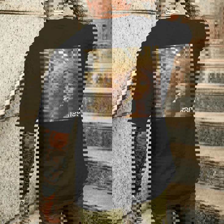 アンティーク調のドールフェイスミーム 長袖tシャツ メンズTシャツ バックプリント 彼への贈り物