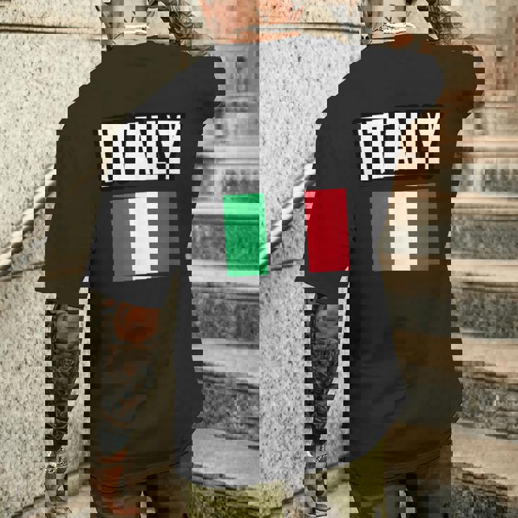 イタリア I イタリア メンズTシャツ バックプリント 彼への贈り物