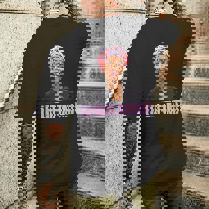 イルハン・オマール メンズTシャツ バックプリント 彼への贈り物