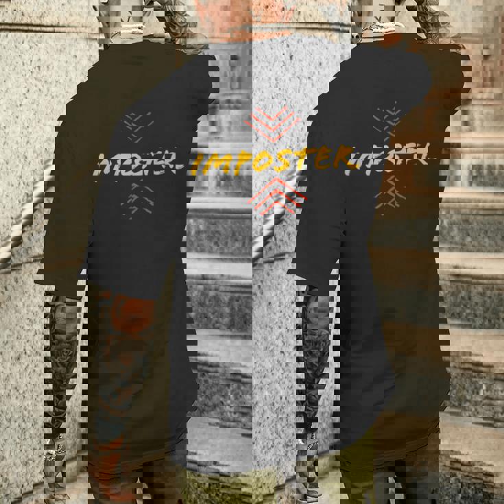 インポスター メンズTシャツ バックプリント 彼への贈り物